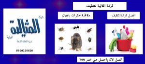 شركة المثالية للتنظيف بالاحساء